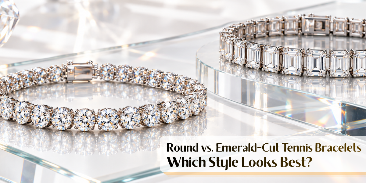 Round vs. Emerald-Cut Tennis Bracelets: Which Style Looks Best?