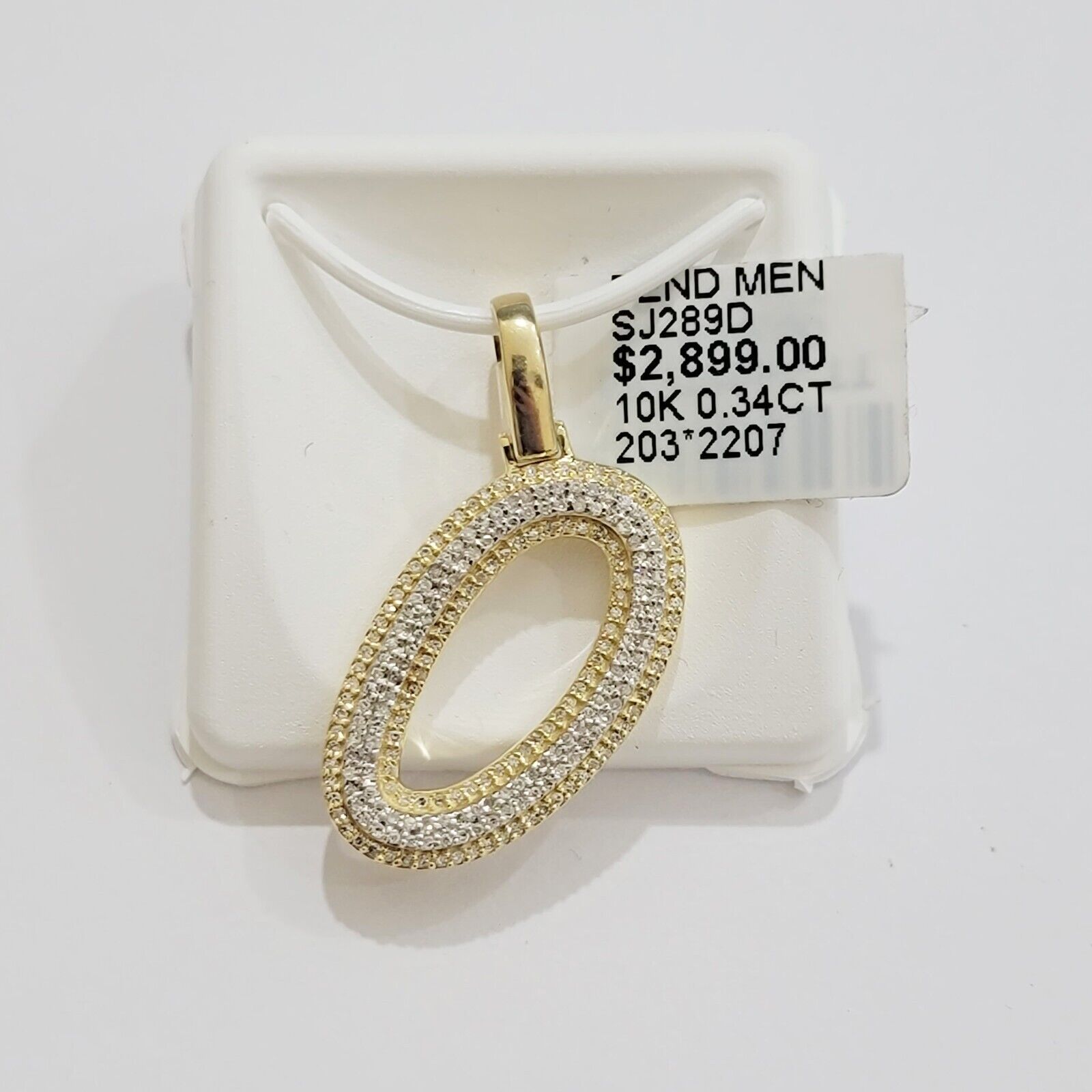 10k Gold Pendant Natural Diamond Initial Charm A - Z Alphabet 10K Yellow Gold REAL - GoldenlinQ