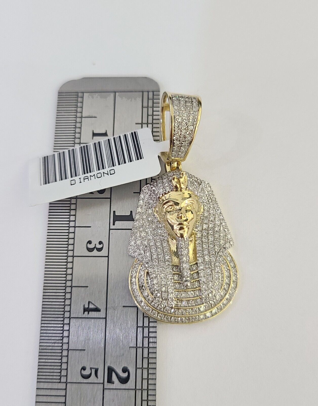 10k Miami Cuban Chain Pharaoh Charm Set 4.5mm 20" - 28" Necklace Pendant Gold - GoldenlinQ