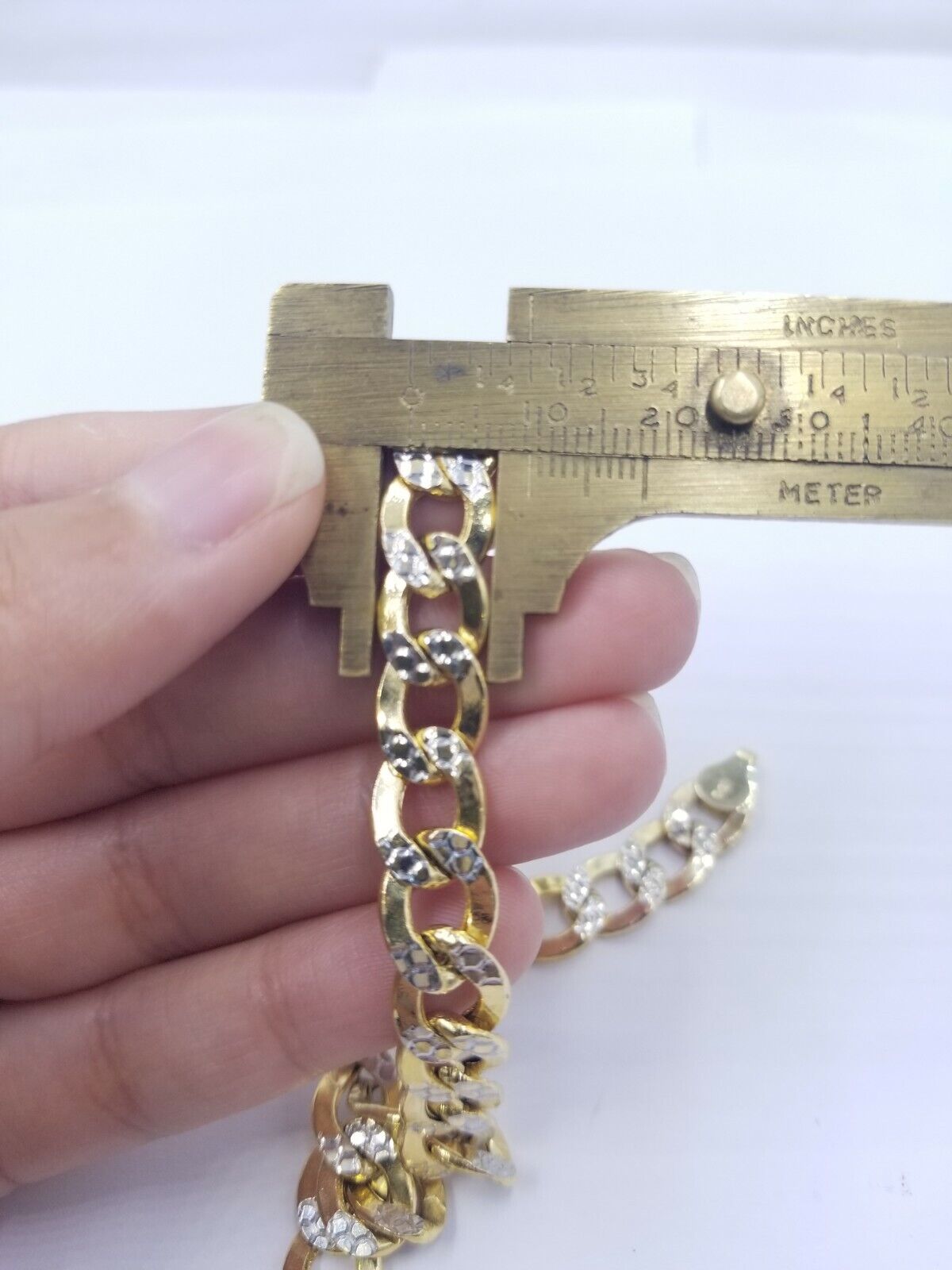 12MM Real Gold Mens Necklace Cuban Link 30" Diamond Cut 10k Yellow Gold Chain - GoldenlinQ