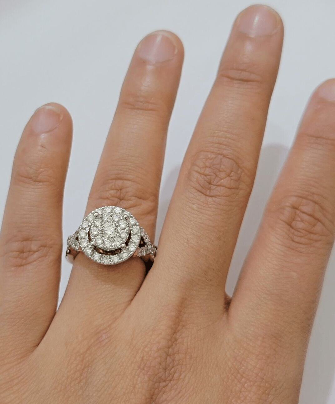 14kt Yellow Gold 2CT Diamond Ring Band Ladies Bridal Set Wedding Engagement SALE - GoldenlinQ