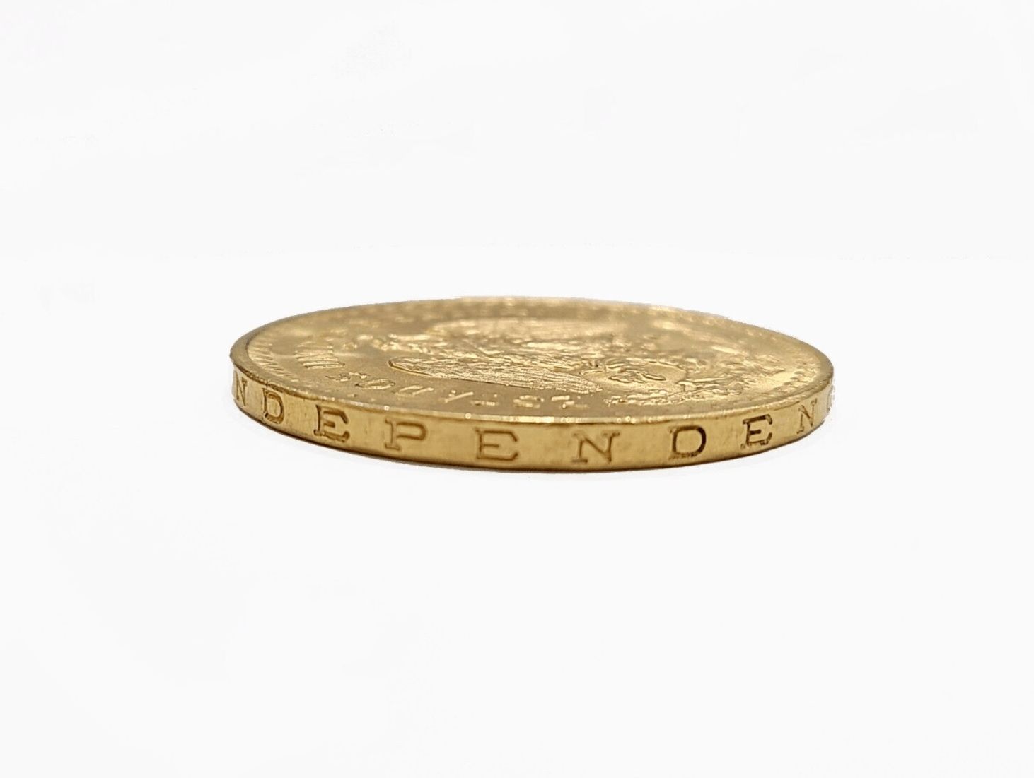 1947 Mexican Centenaro 50 Gold Pesos Coin Solid 22k Yellow Gold Oro Centenario - GoldenlinQ