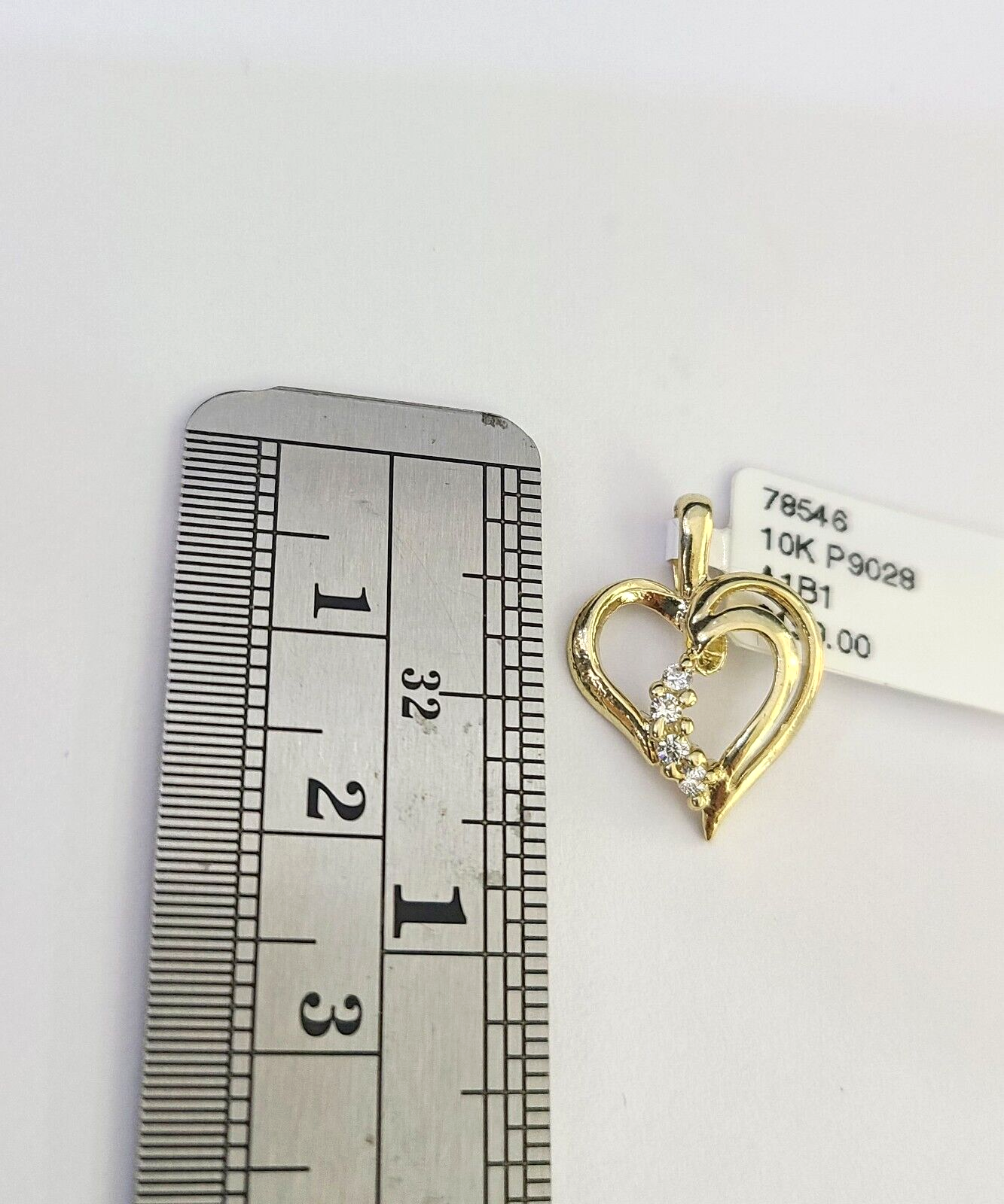 10K Solid Franco Chain Heart Pendant Charm Necklace 16"-22" 1mm Gold Ladies