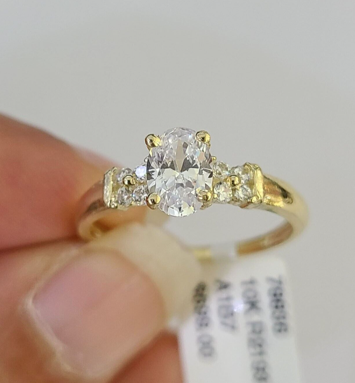 Real 10k Yellow Gold Ring Wedding Engagement Casual 10Kt Genuine All Sizes