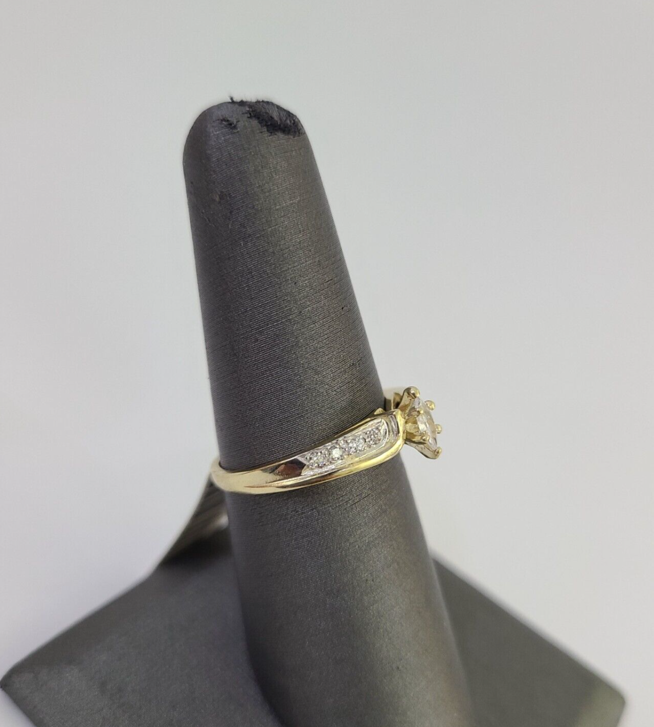 Real 10k Yellow Gold Ring Wedding Engagement Casual 10Kt Genuine All Sizes