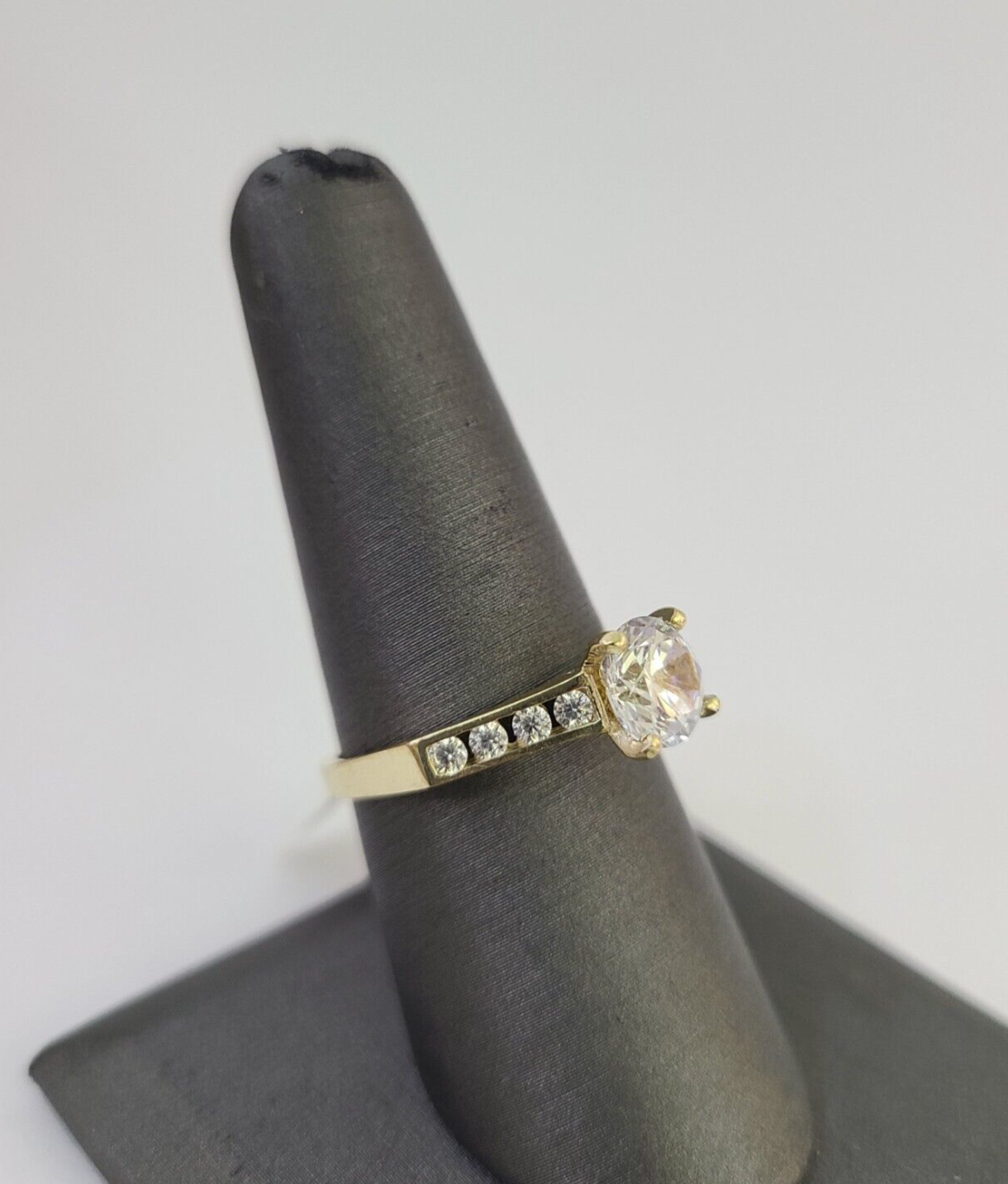 Real 10k Yellow Gold Ring Wedding Engagement Casual 10Kt Genuine All Sizes