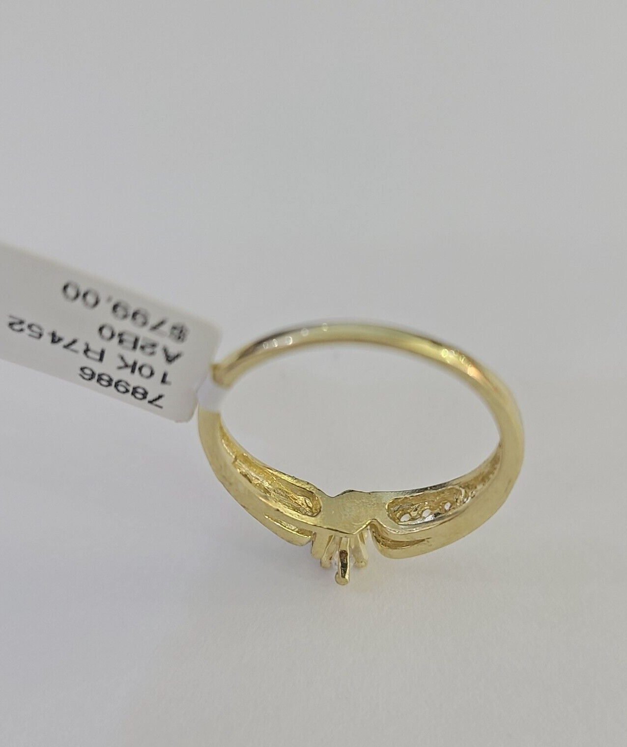Real 10k Yellow Gold Ring Wedding Engagement Casual 10Kt Genuine All Sizes