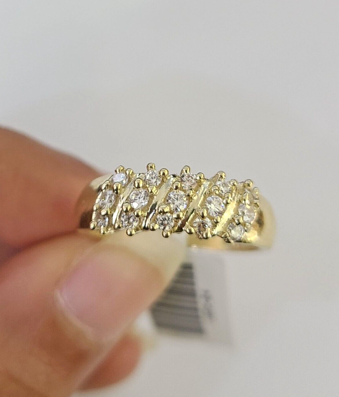 Real 10k Yellow Gold Ring Wedding Engagement Casual 10Kt Genuine All Sizes