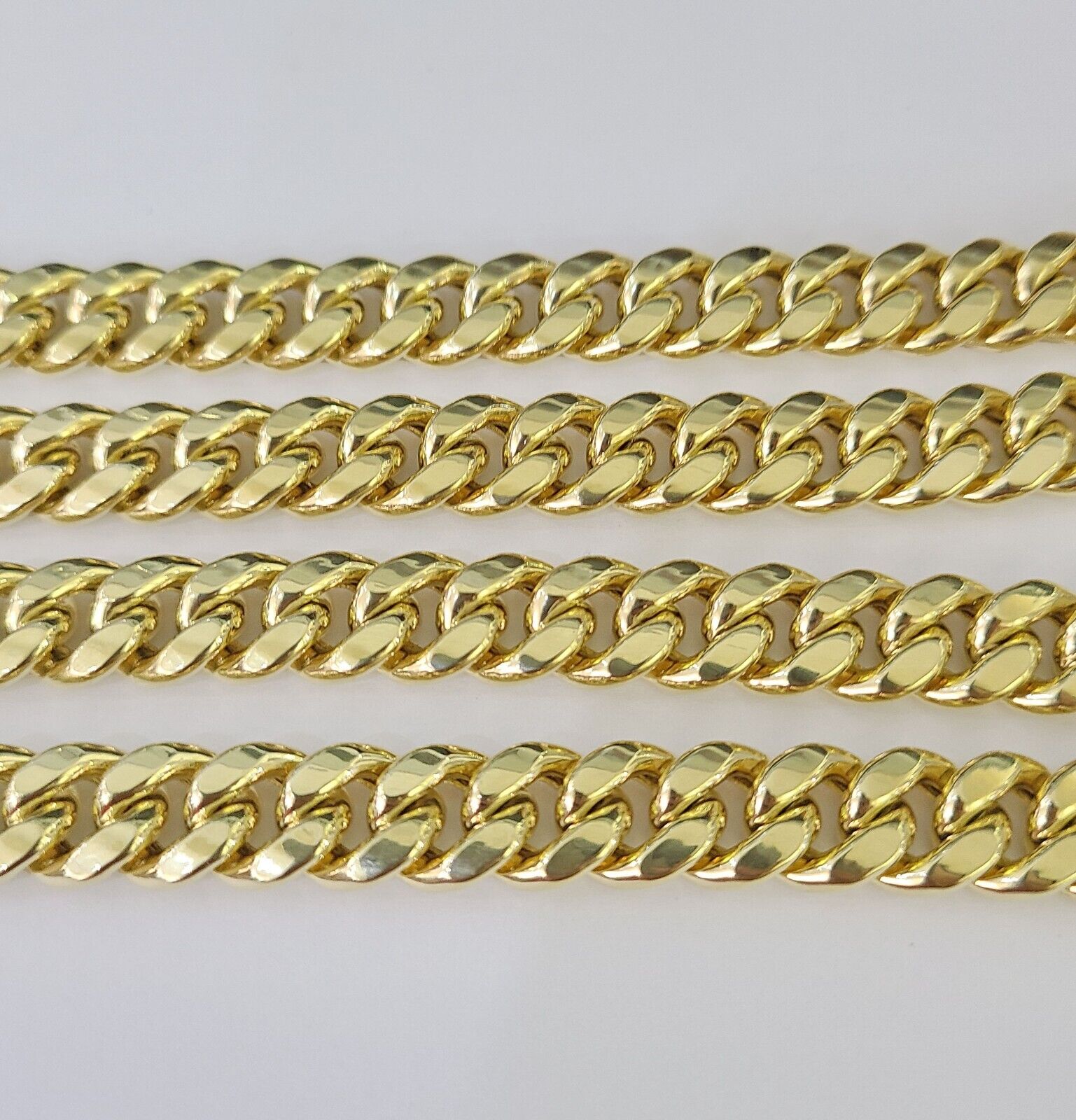 10k Real Miami Cuban Royal Link Chain 26 inch 9mm Genuine Yellow Genuine