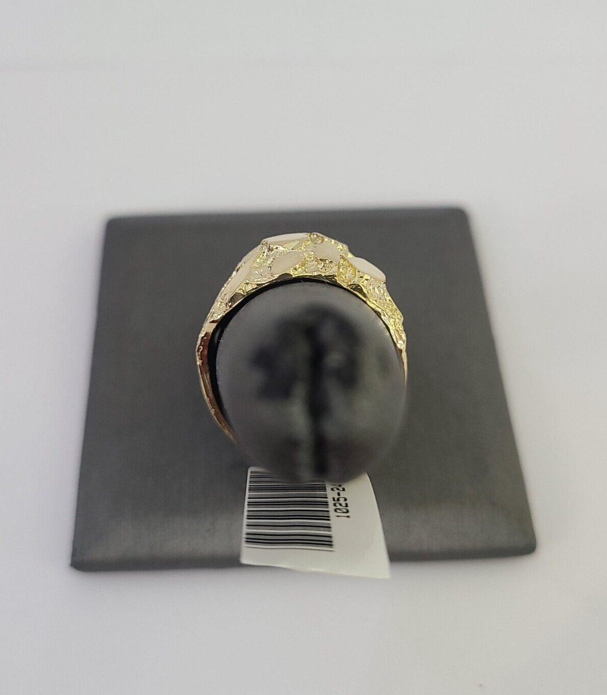 Real 10k Nugget Ring Yellow Gold Casual Ring 10kt Genuine All Sizes