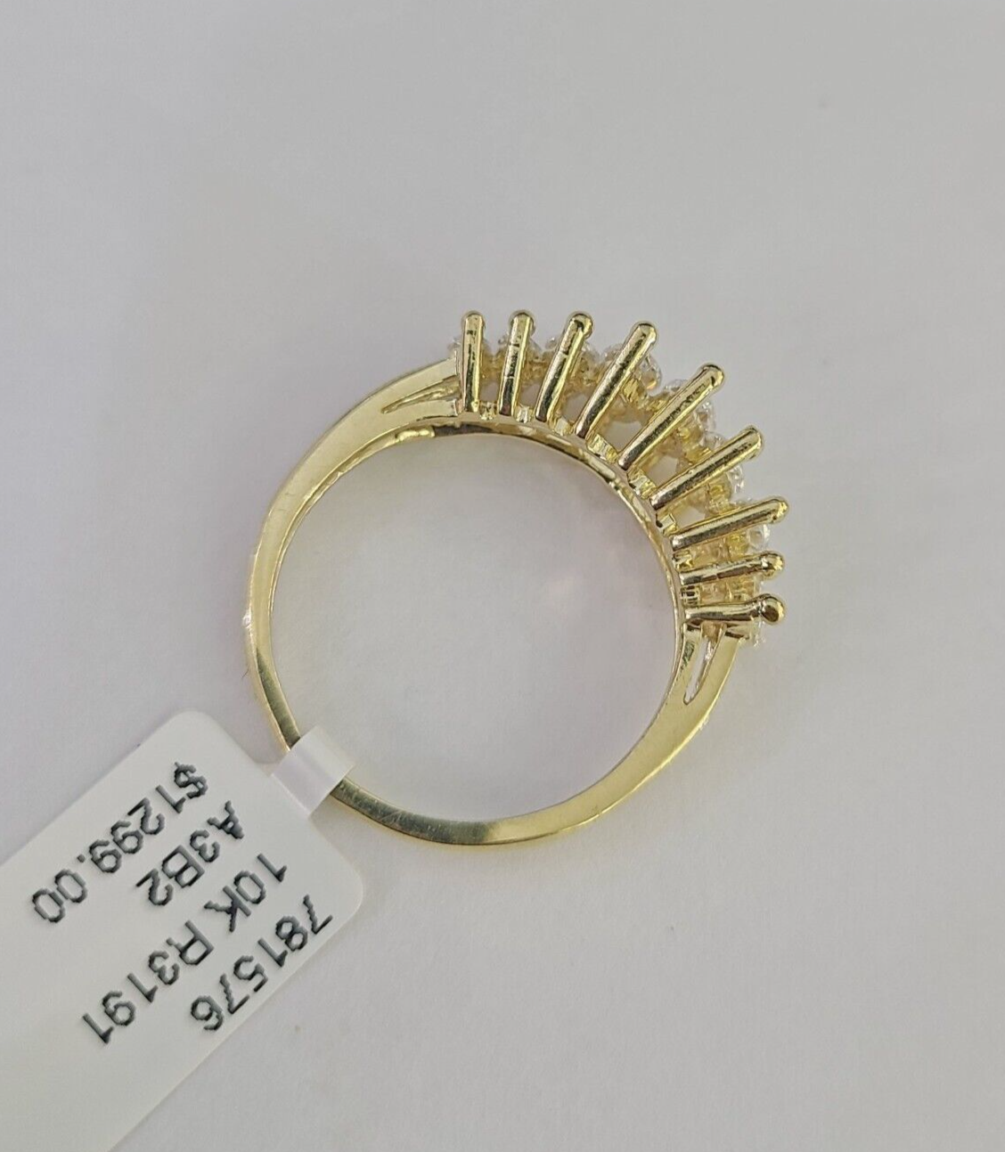 Real 10k Yellow Gold Ring Wedding Engagement Casual 10Kt Genuine All Sizes