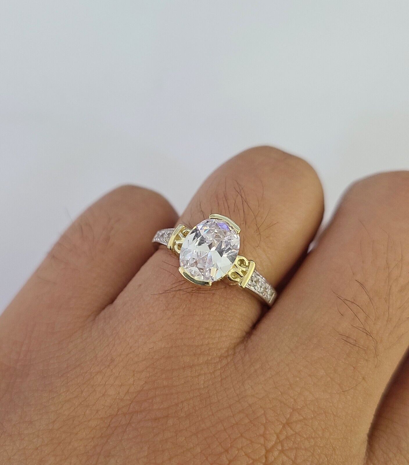 Real 10k Yellow Gold Ring Wedding Engagement Casual 10Kt Genuine All Sizes