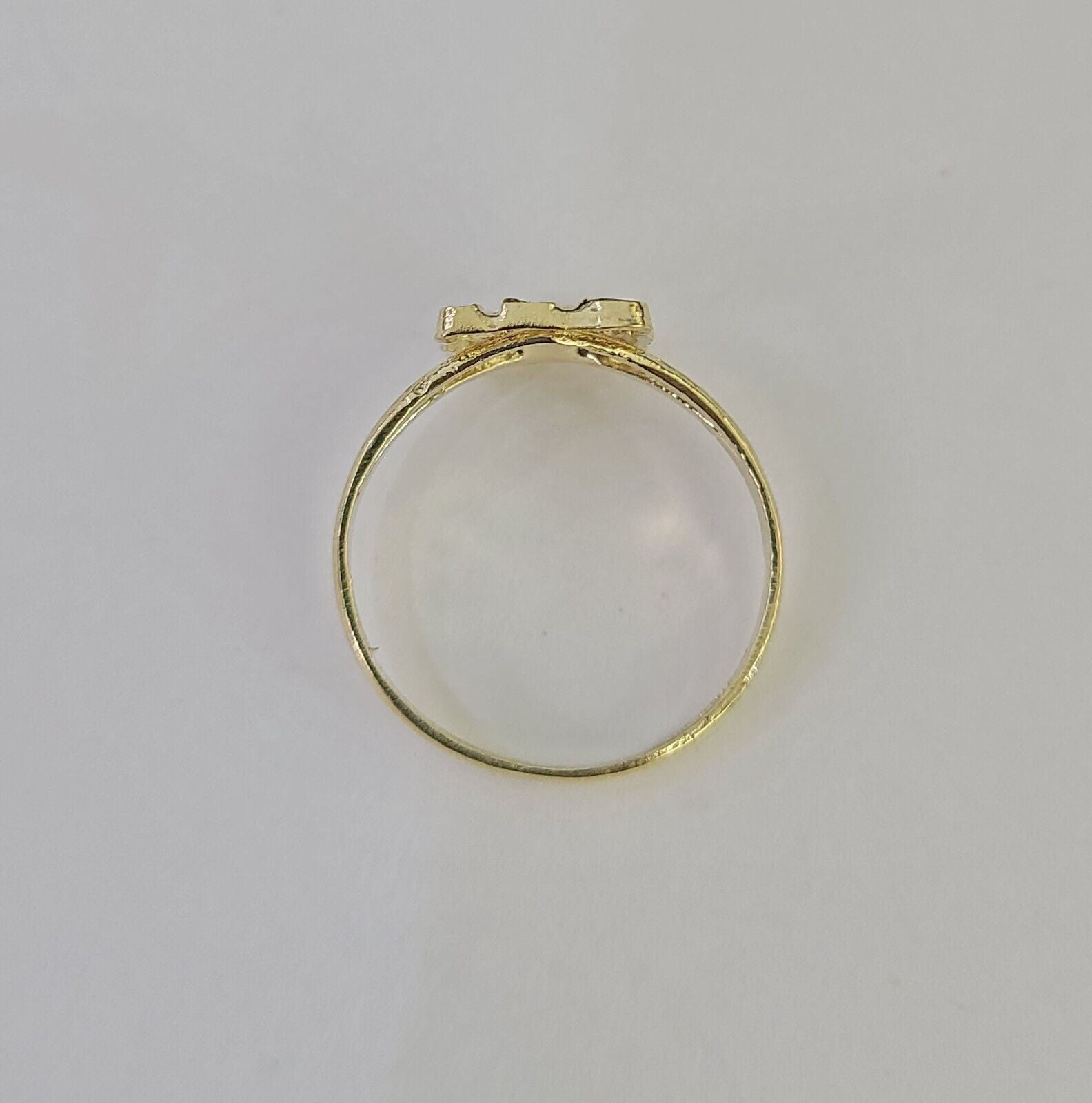 Real 10k Nugget Ring Band Wedding Engagement Women Yellow Gold All Sizes
