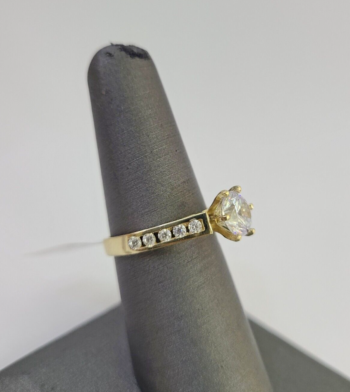 Real 10k Yellow Gold Ring Wedding Engagement Casual 10Kt Genuine All Sizes