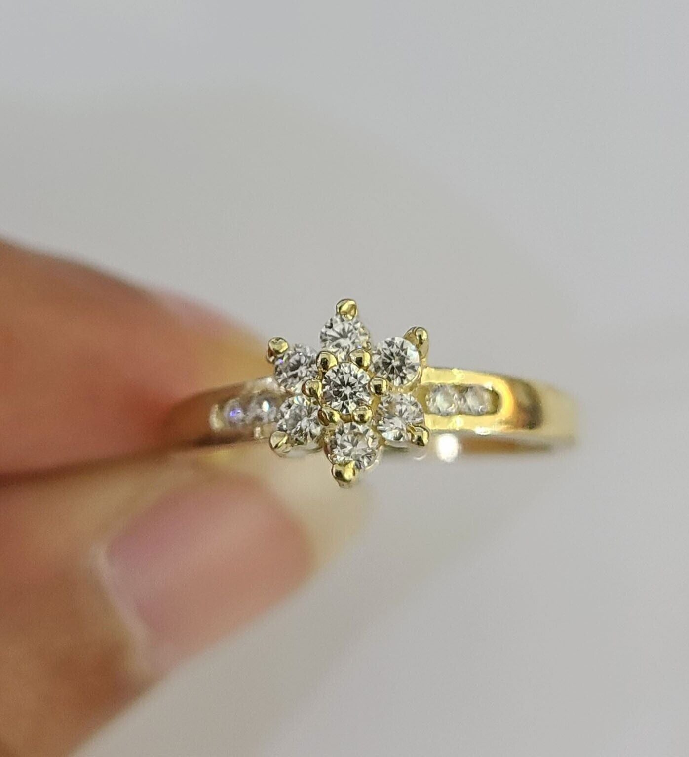 Real 10k Yellow Gold Ring Wedding Engagement Casual 10Kt Genuine All Sizes