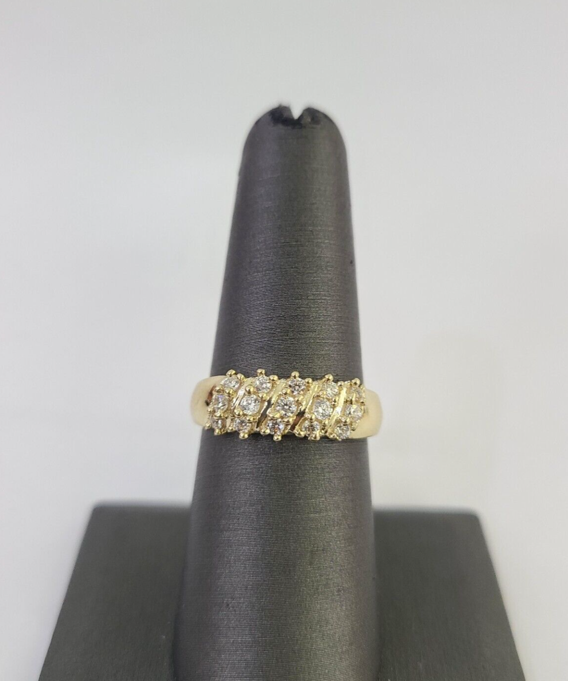 Real 10k Yellow Gold Ring Wedding Engagement Casual 10Kt Genuine All Sizes