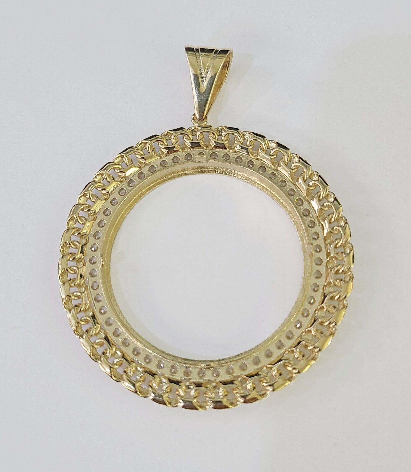 Real 10k Bezel Ring Centenario Coin Yellow Gold Mexico Mexican Coin - GoldenlinQ