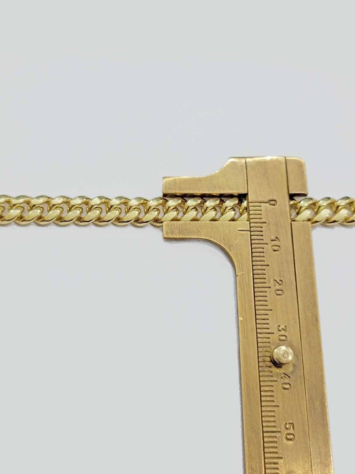 Real 10k Gold Chain 7mm 22 Inch Miami Cuban Link Box Clasp Mens 10kt Yellow Gold - GoldenlinQ