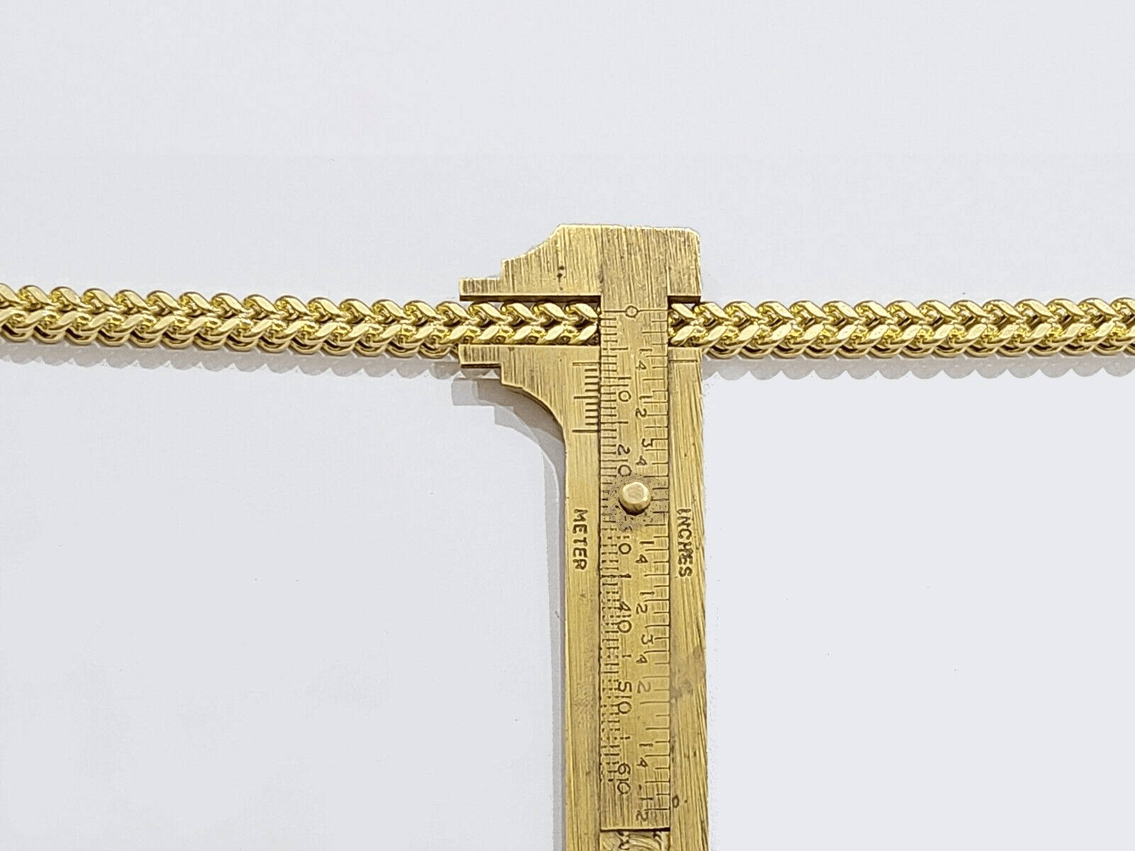 Real 10k Yellow Gold 6mm Franco Bracelet 8" inch 10kt Unisex Men Women - GoldenlinQ