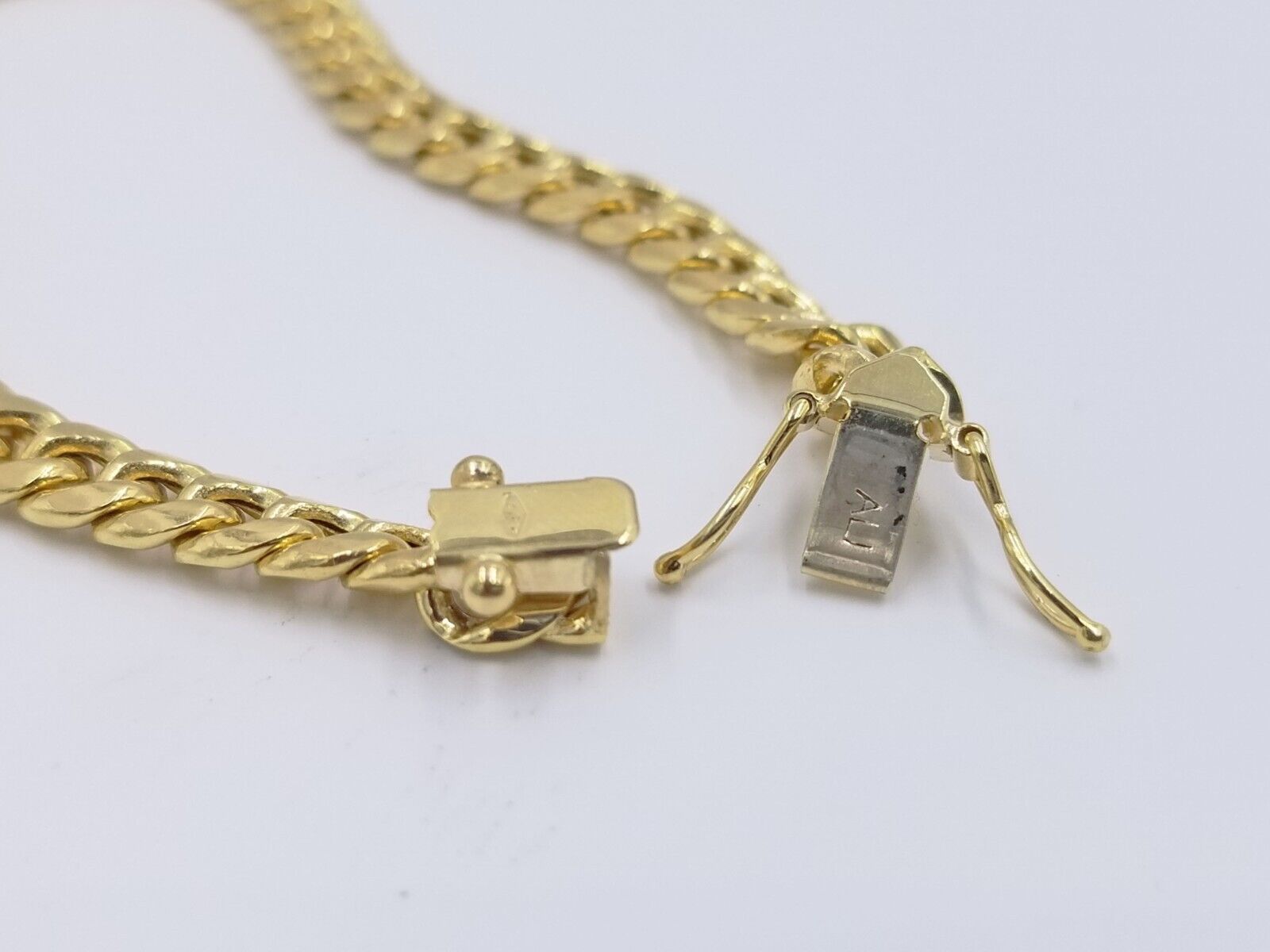 Real 10k Yellow Gold 6mm Miami Cuban Link Bracelet 8" inch Men and Women - GoldenlinQ