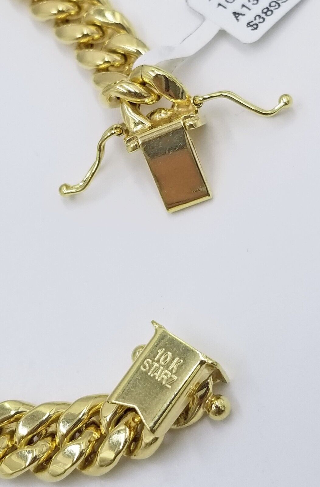 Real 10k Yellow Gold 8mm Miami Cuban Link Bracelet 8" inch Men and Women - GoldenlinQ