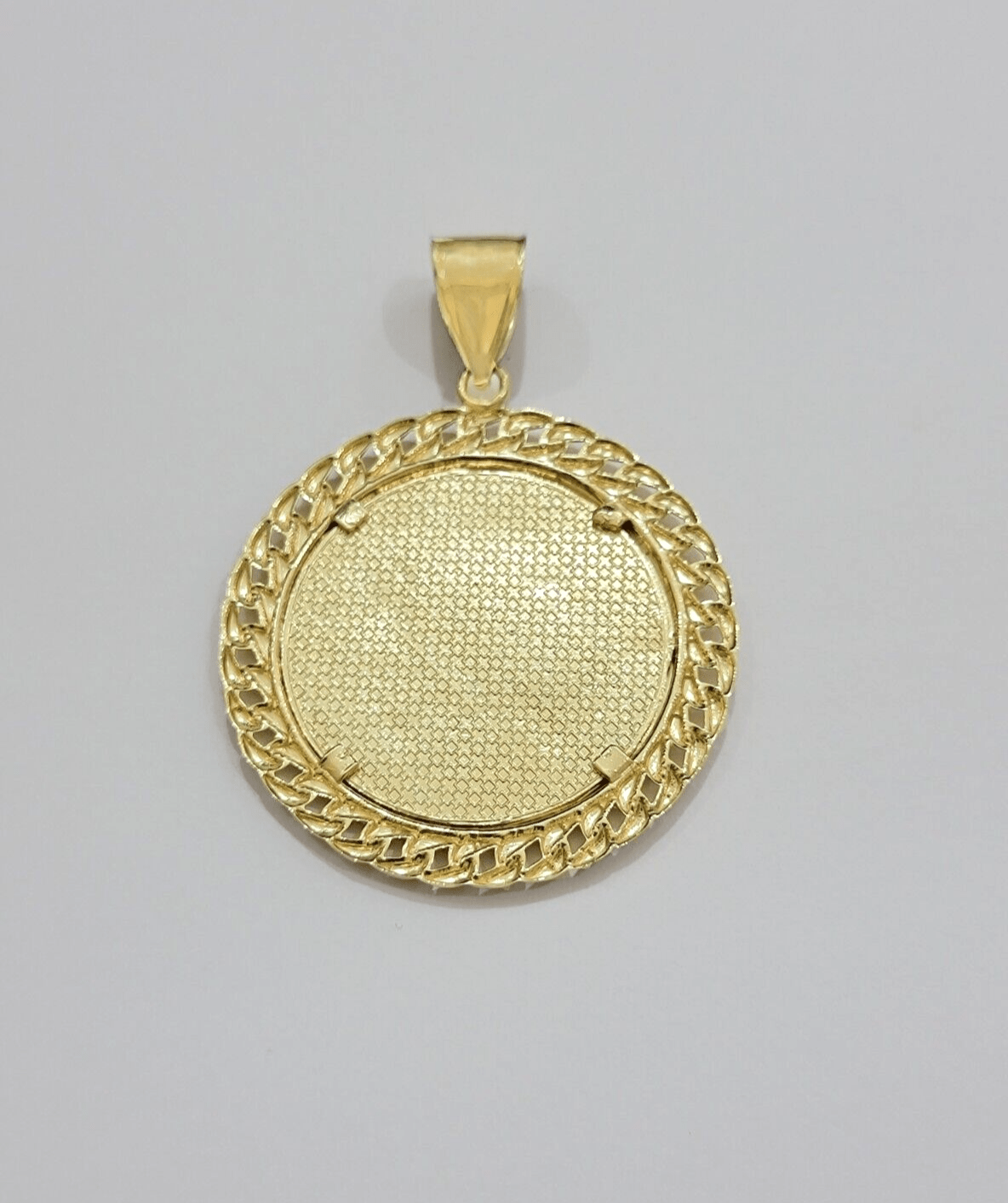 Real 10kt Last Supper Charm Pendant 10k Yellow Gold Chain Necklace 2 Inches SALE - GoldenlinQ