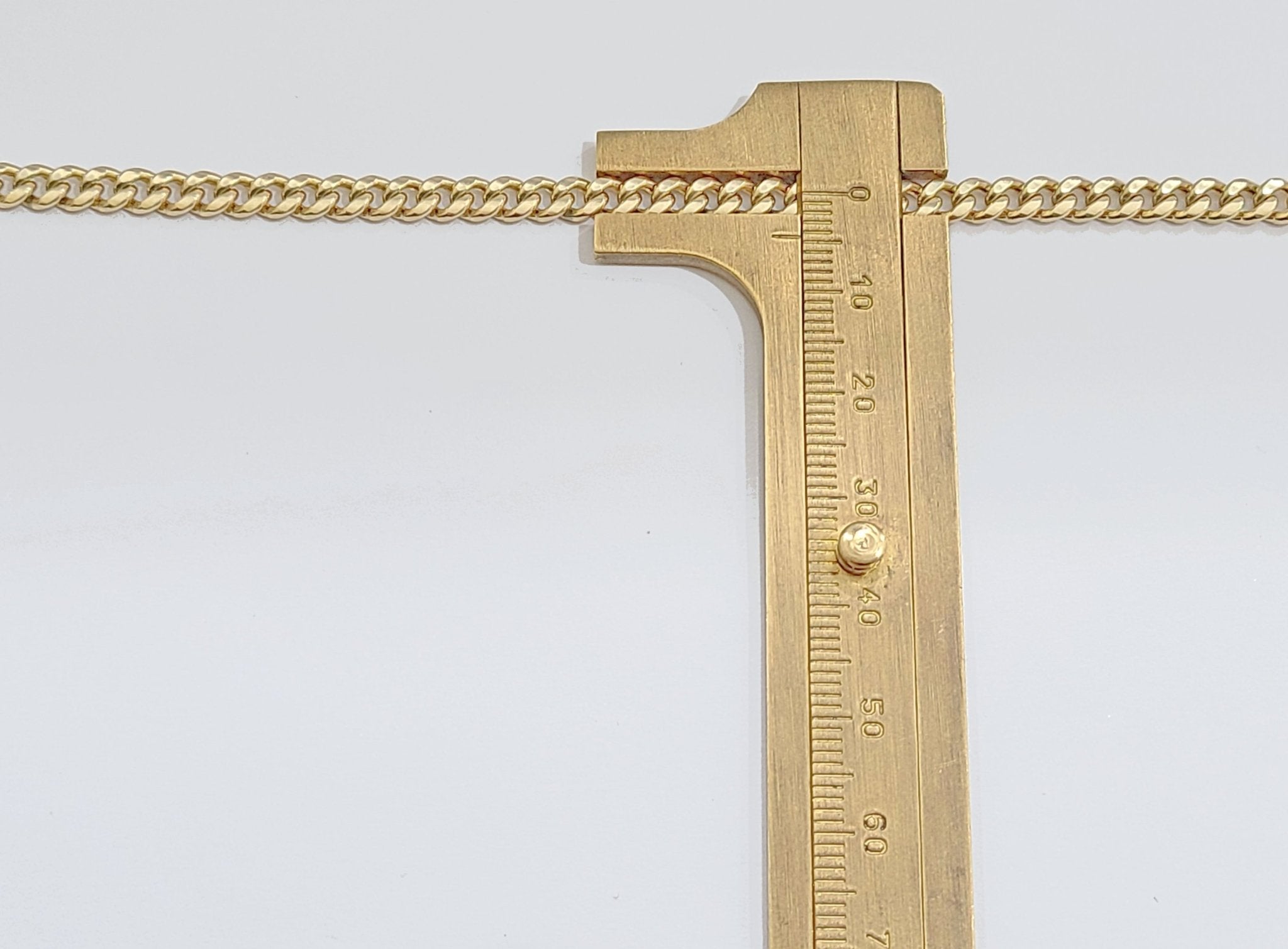 Real 10kt Yellow Gold Miami Cuban Link Chain 10k Necklace 22 Inches 4mm Box Lock - GoldenlinQ