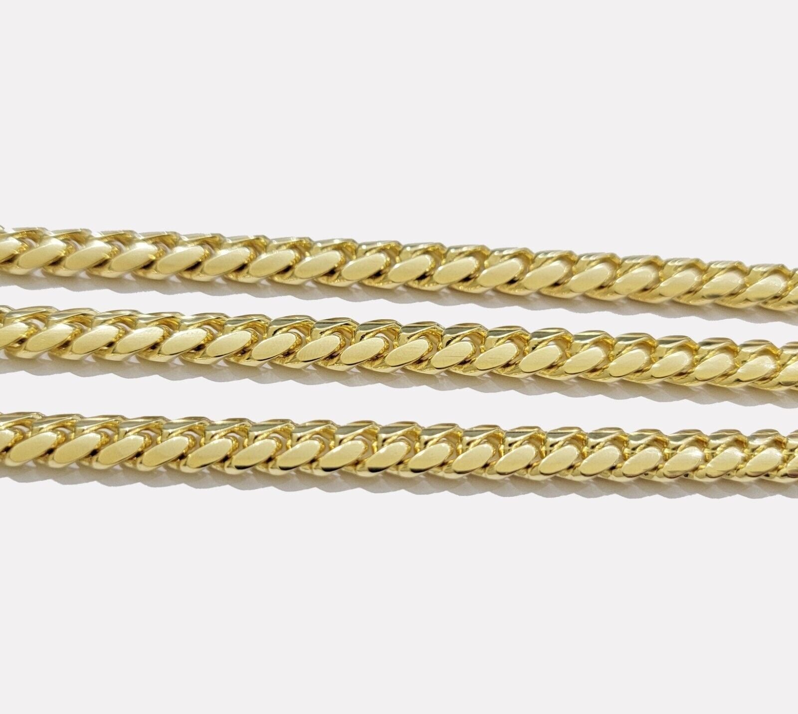Real 14k Gold Bracelet Solid Miami Cuban Link 8mm 9mm 10mm 7.5" 8" 8.5 8.9" Inch - GoldenlinQ