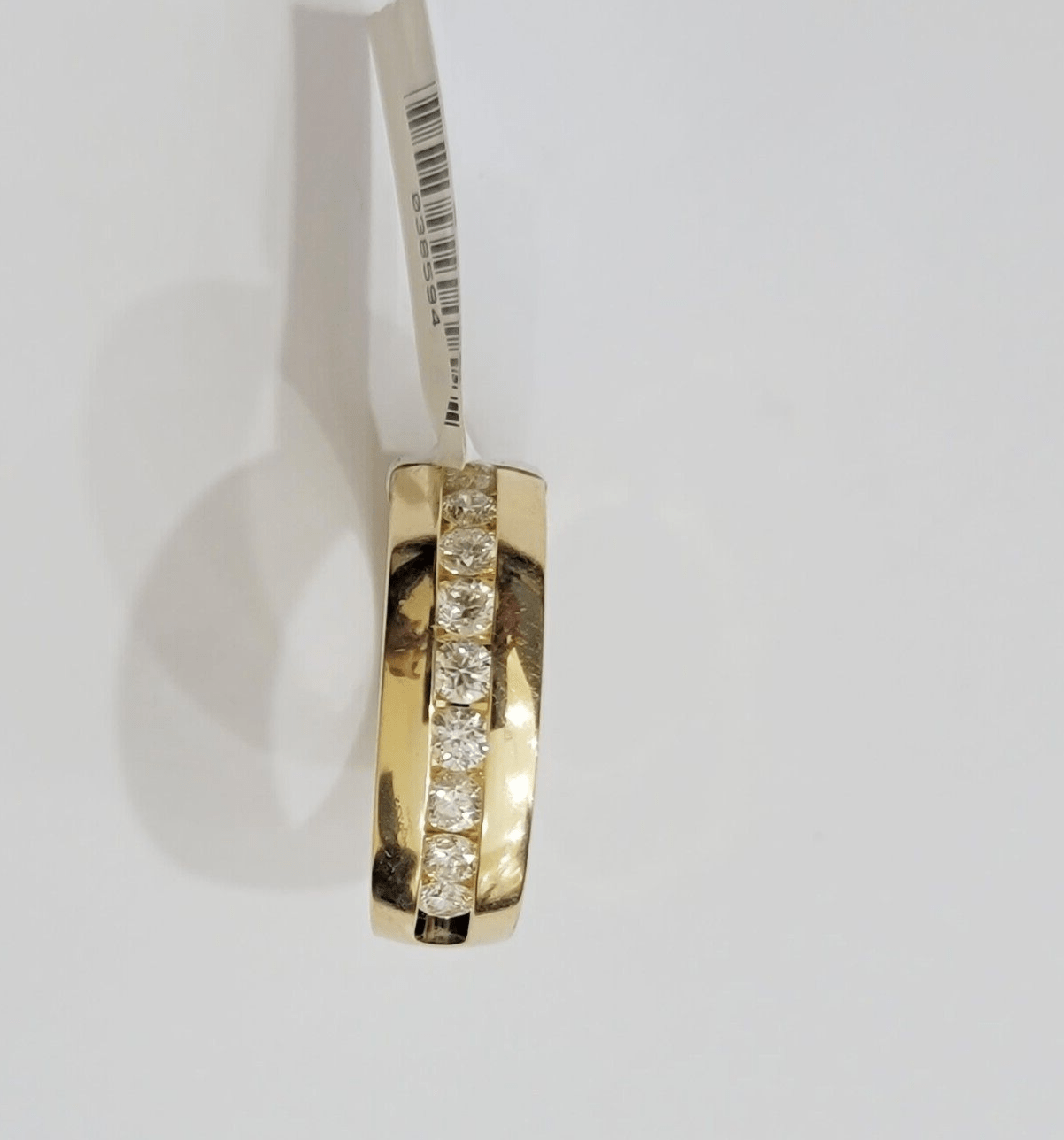 Real 14k Yellow Gold Mens Band Ring 1CT Diamonds Wedding Engagement Anniversary - GoldenlinQ