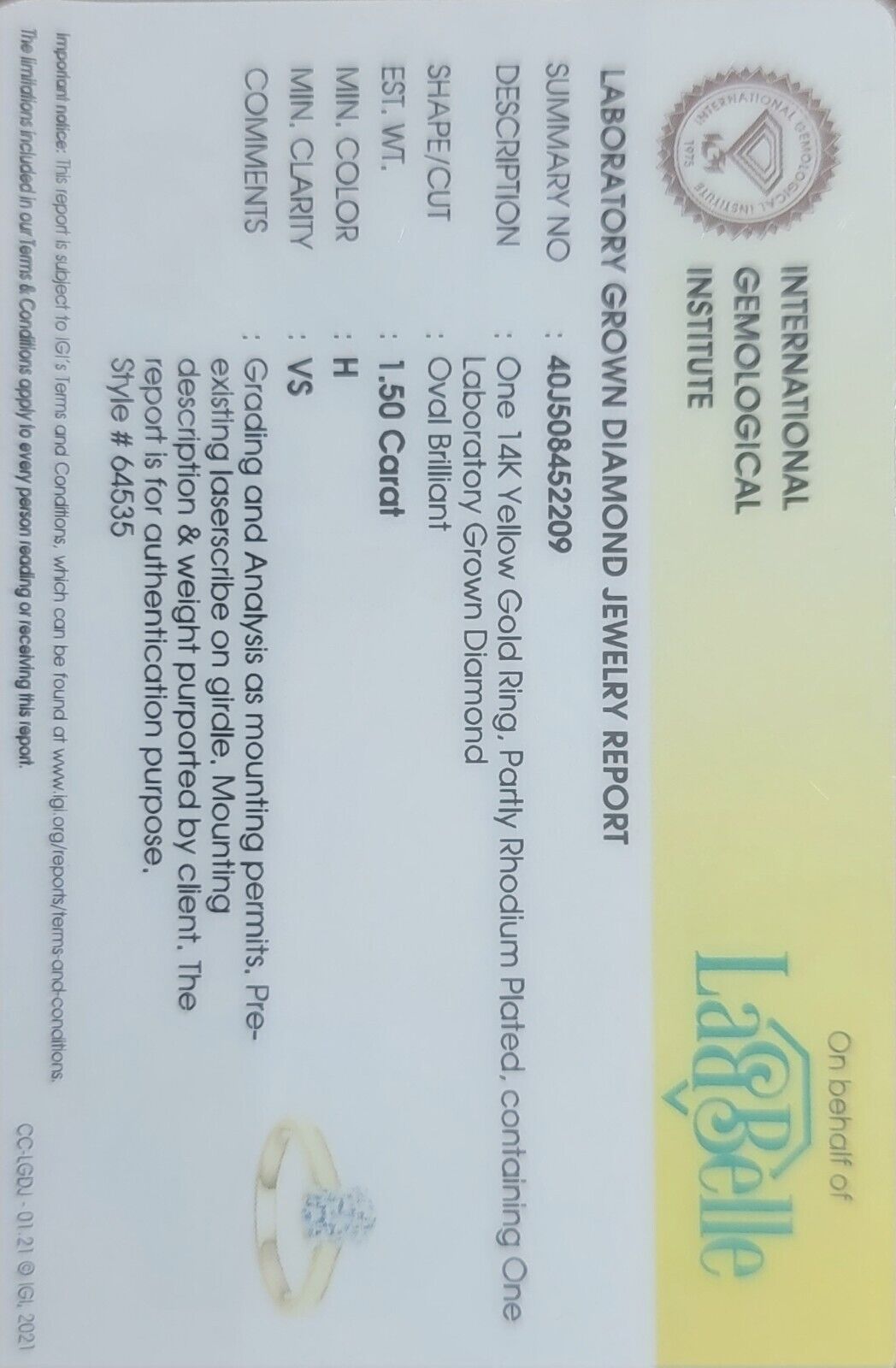 Real Ladies Diamond Solitaire Pendant 2CT 14k White Gold Princess Cut Lab - made - GoldenlinQ