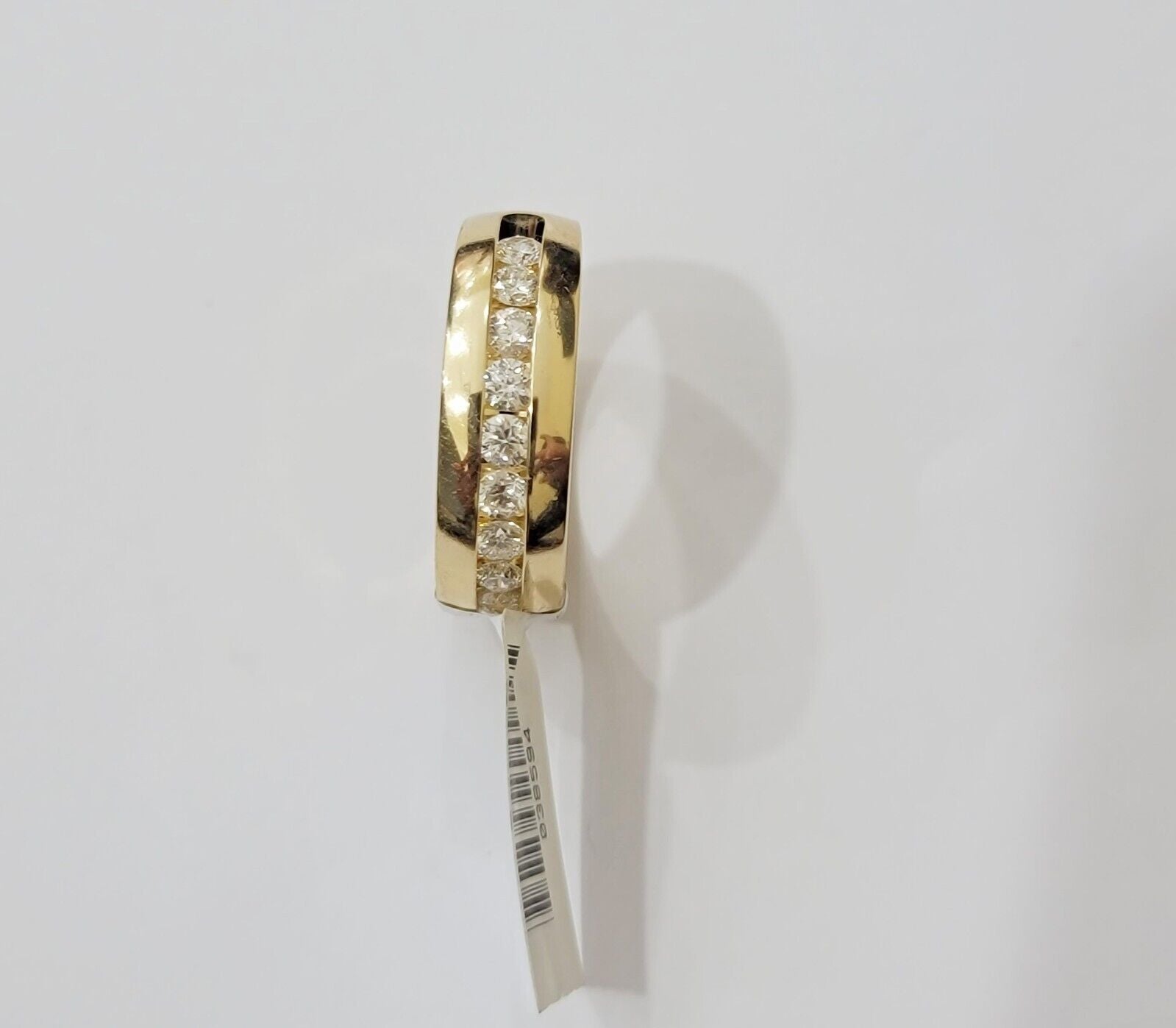 Solid 14k Gold 1CT Diamond Mens Band Wedding Engagement Ring REAL 14kt Yellow Gd - GoldenlinQ